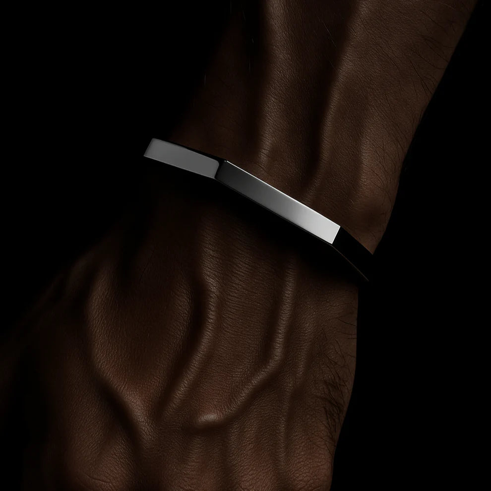 Titan Stainless Steel Hex Bracelet