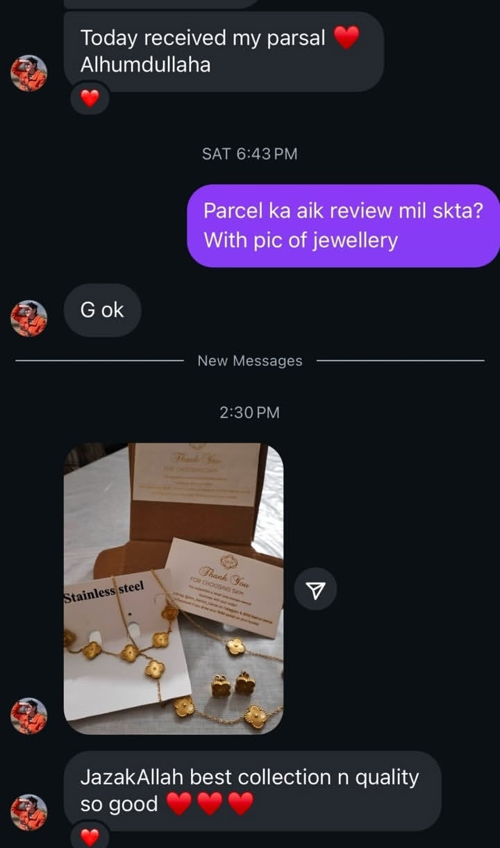 GOLD Solid Heart Necklace